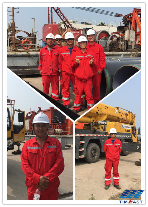 曹妃甸工业区入海排污口工程施工项目举行开工典礼