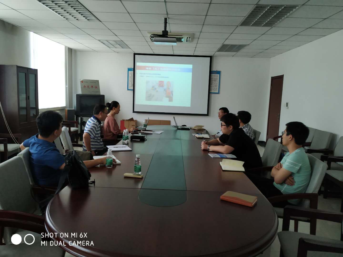 我司应邀到中国石油工程建设有限公司华北分公司进行项目合作交流