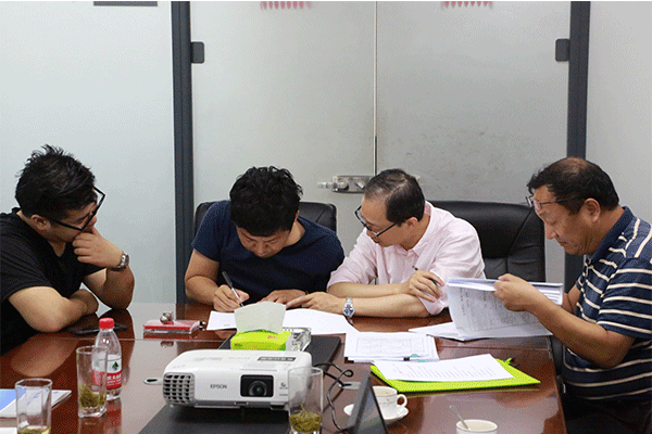 我司与日本SUNTECH公司洽谈合作