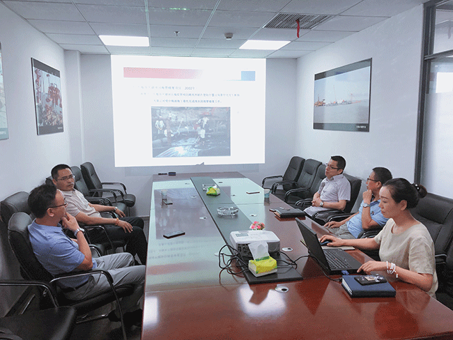 我司与天津御天成建筑安装工程有限公司洽谈合作