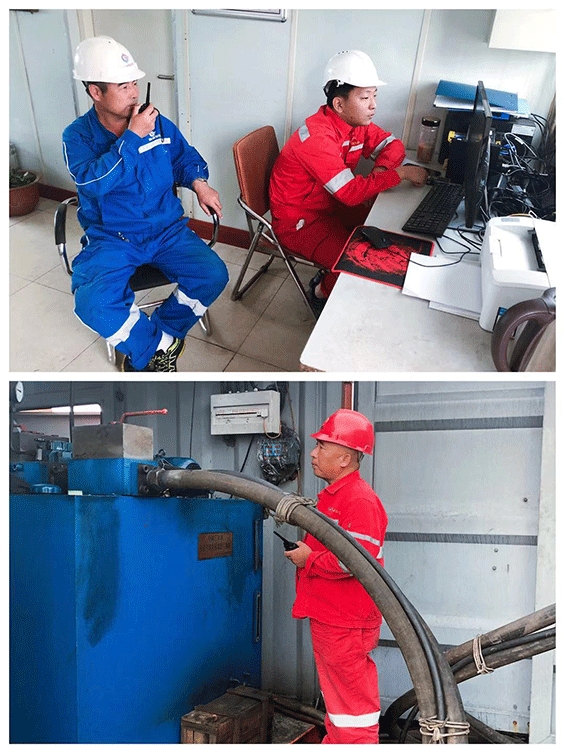 我司总经理视察及慰问月东油田海底电缆裸露治理项目施工现场