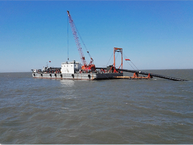 辽滨海底排污管线铺设项目（2016年--中石油）