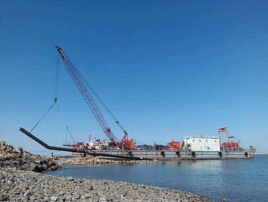 辽滨海底排污管线铺设项目（2016年--中石油）