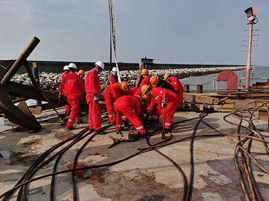 曹妃甸工业区入海排污口工程项目顺利完工