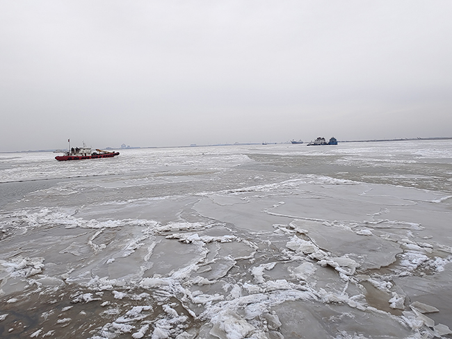 冀东油田NP1-1D及其辖区节能低碳示范区建设工程 海底管线后挖沟施工项目开工