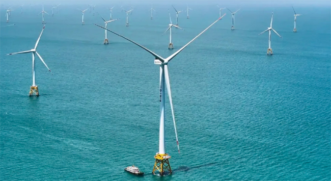 单机功率40MW，发电效率翻倍，海上风电革命性创新