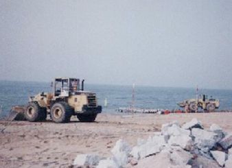 番禺海底管线登陆安装项目（2004年--中海油）