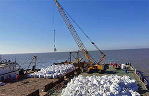 月东油田海底管道悬空裸露治理工程顺利完工