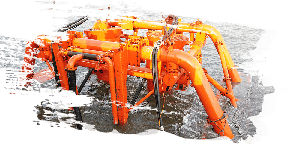 海底管线预、后挖沟