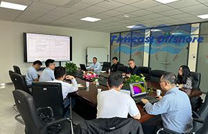 中交第三航务工程局莅临我司洽谈国际项目合作