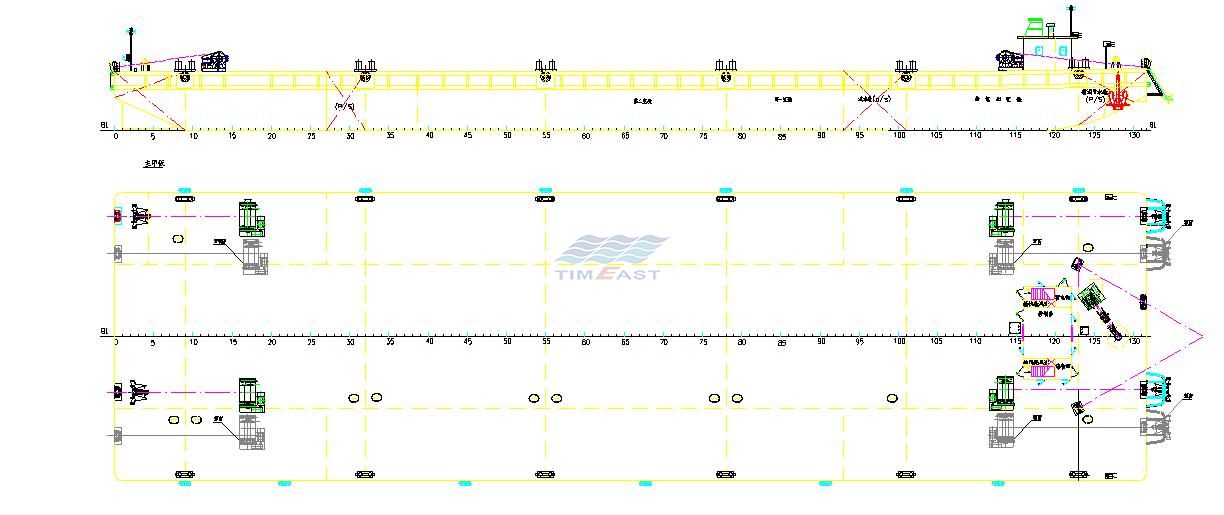天易601（S型）铺管船
