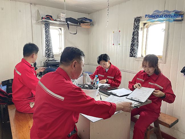 人人讲安全 个个会应急丨天易海工开展项目安全专项检查活动 人人讲安全 个个会应急丨天易海工开展项目安全专项检查活动